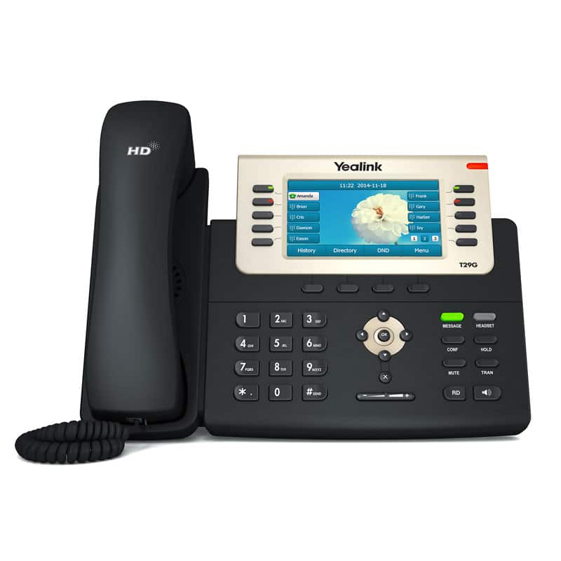 טלפון IP Yealink - T29G | צ׳ק בוקס השוואת מחירים לעסקים