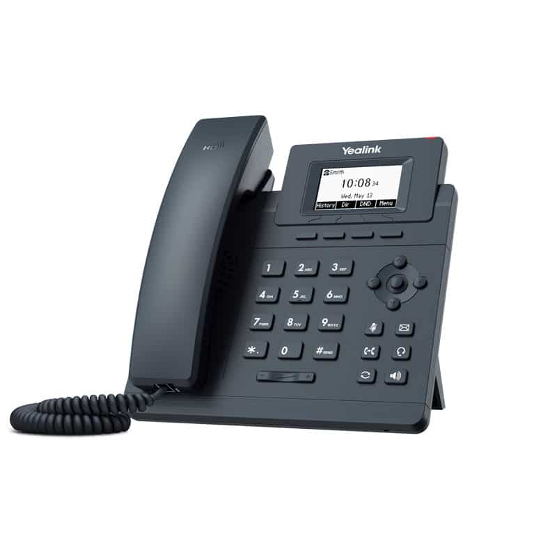 טלפון IP Yealink - T30P | צ׳ק בוקס השוואת מחירים לעסקים