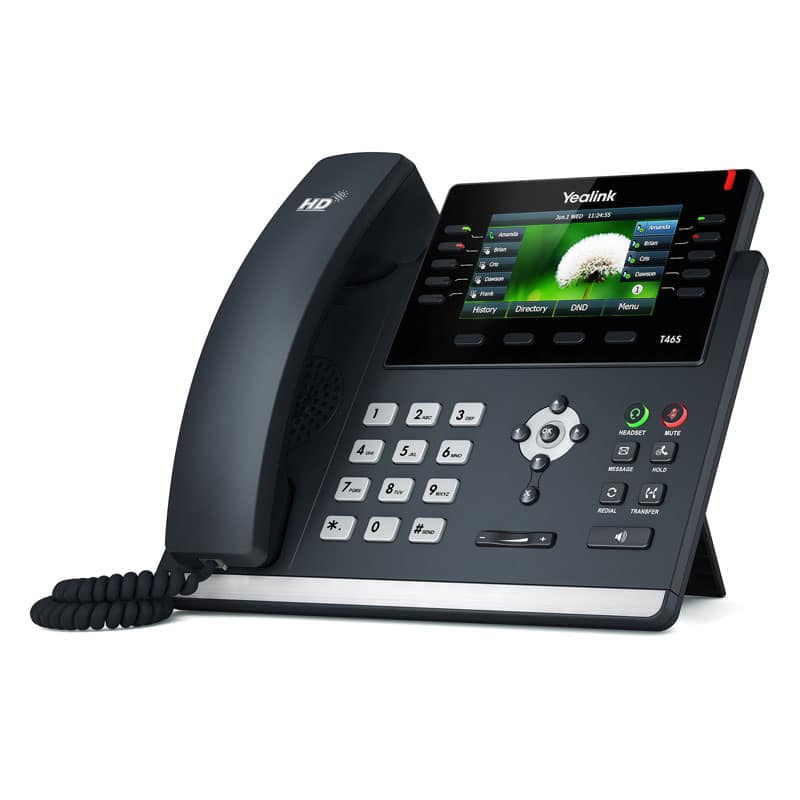 טלפון IP Yealink - T46S | צ׳ק בוקס השוואת מחירים לעסקים